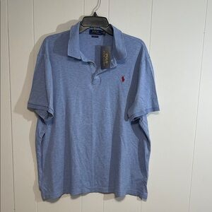Polo by Ralph Lauren Men's Light Blue Polo Shirt new size XL